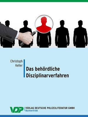 cover image of Das behördliche Disziplinarverfahren